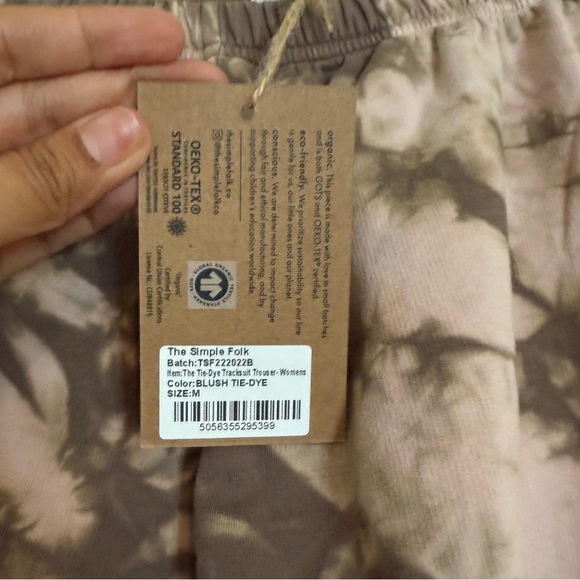 The simple folk THE TIE-DYE TRACKSUIT TROUSER - WOMEN'S - Picture 8 of 10